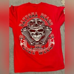 Bike Week Daytona Beach 2018 Tshirt Size Medium Skulls
